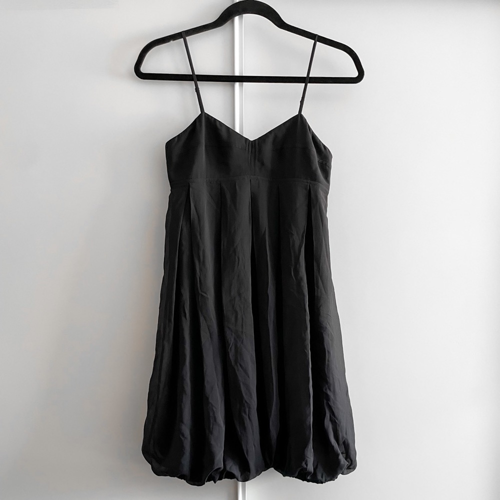 CLUB Monaco 100% Silk Bubble Dress